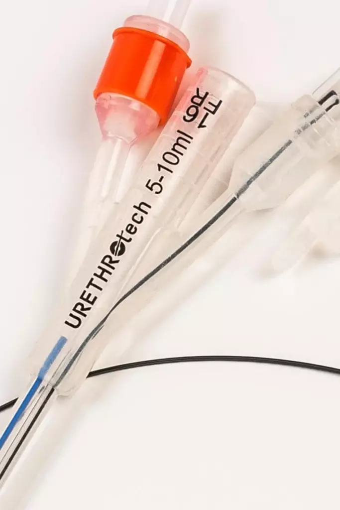 Urethrotech kateter med guidewire brukt ved vanskelig kateterisering